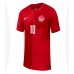 Canada Jonathan David #10 Prima Maglia Femmina Mondiali 2026 Manica Corta Canada Jonathan David #10 Prima Maglia Femmina Mondiali 2026 Manica Corta